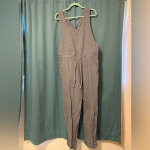 notPERFECTLINEN loose full leg length Jumpsuit